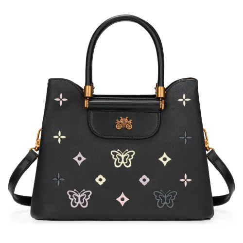 Cartera Limoni Casual Dama Aryzella color negro | Platanitos