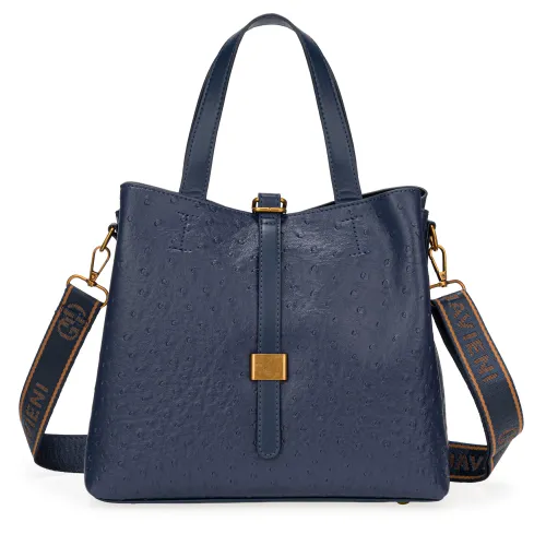 Cartera Limoni Casual Dama Olvira color azul | Platanitos