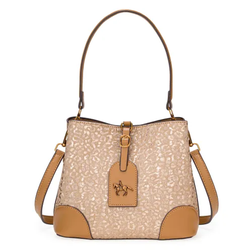 Cartera Limoni Casual Dama Zelyra color beige | Platanitos