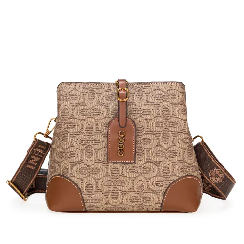 Cartera Limoni Casual Dama Elyndra color beige | Platanitos