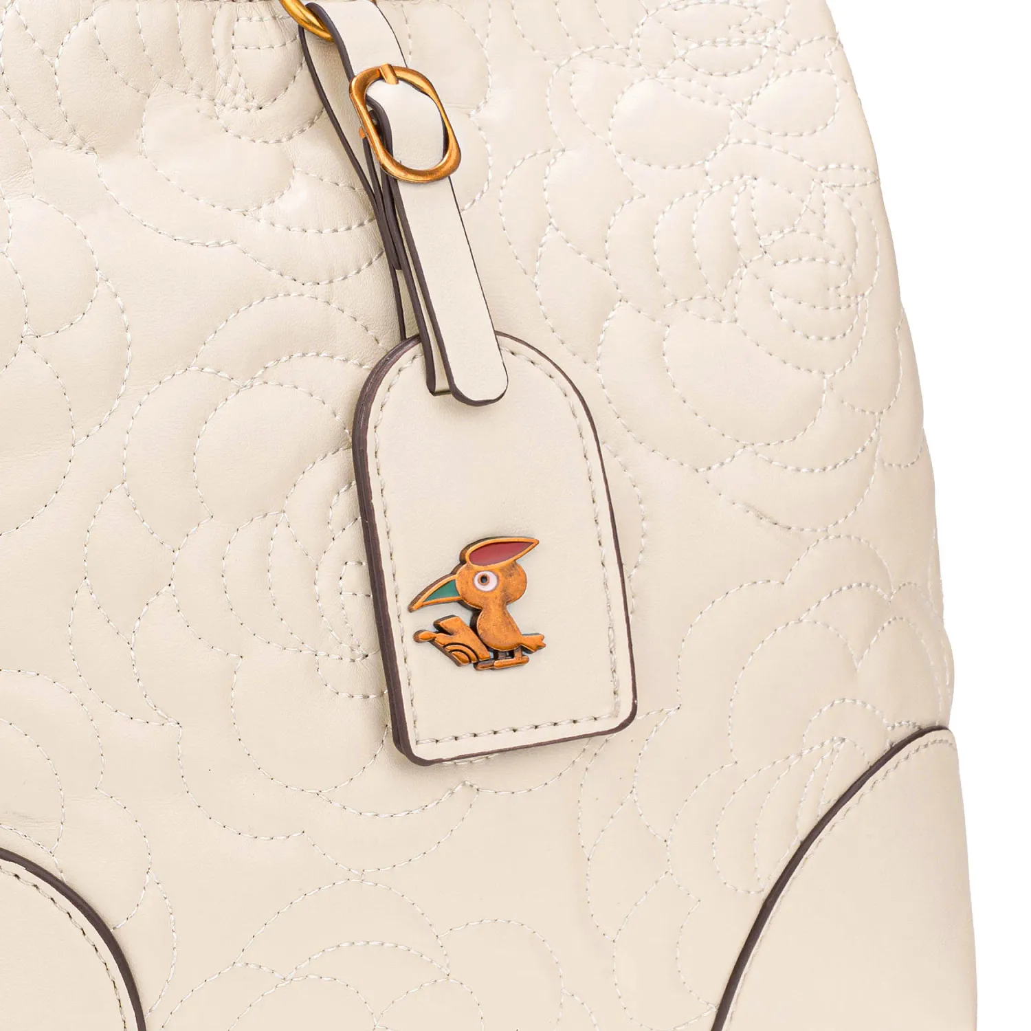 Cartera Limoni Casual Dama Brynora color beige | Platanitos