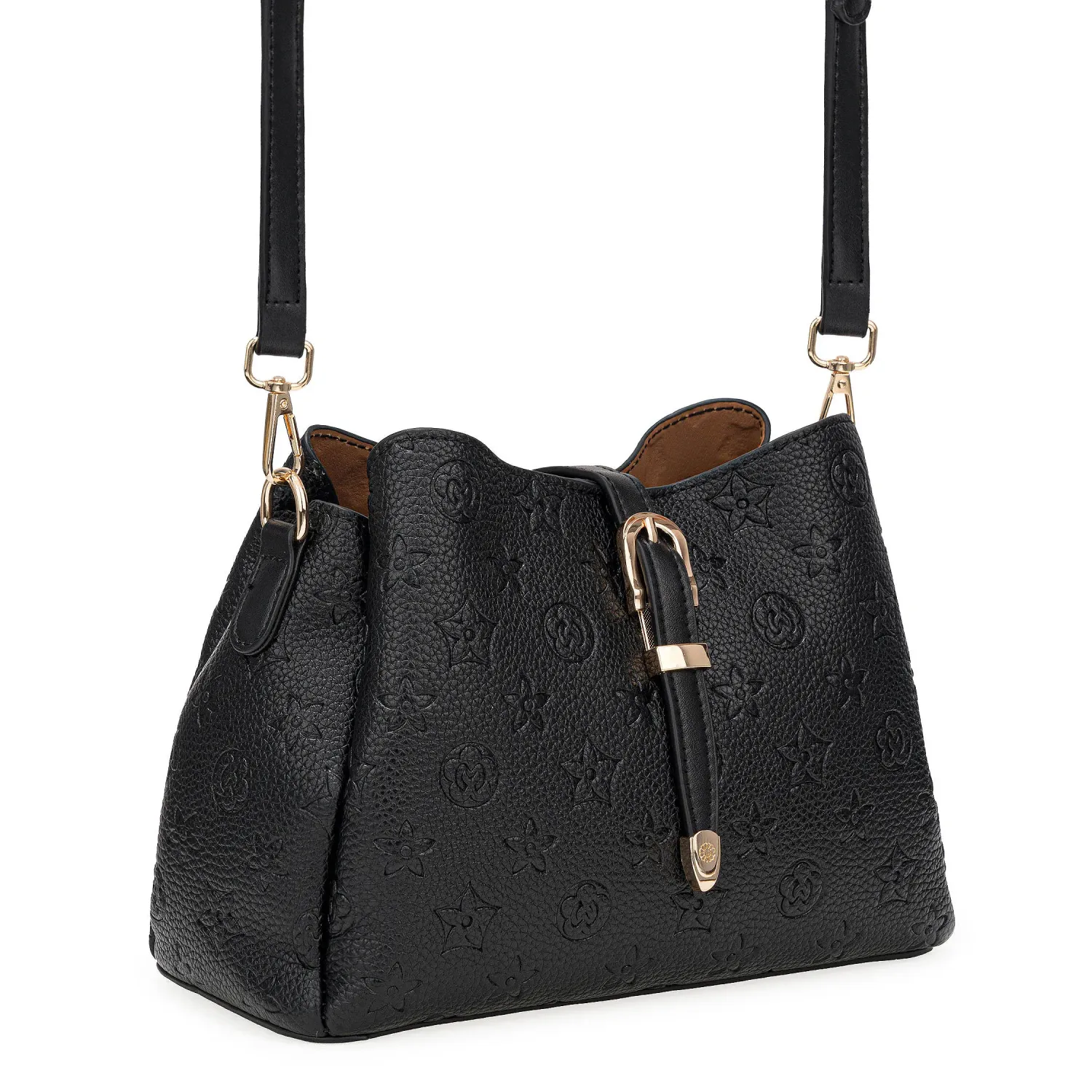 Cartera Limoni Casual Dama Pyrissa color negro | Platanitos