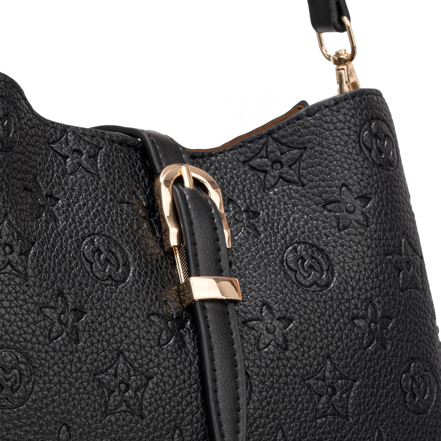 Cartera Limoni Casual Dama Pyrissa color negro | Platanitos