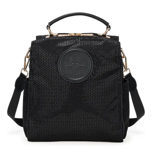 Cartera Limoni Casual Dama Dorynna color negro | Platanitos