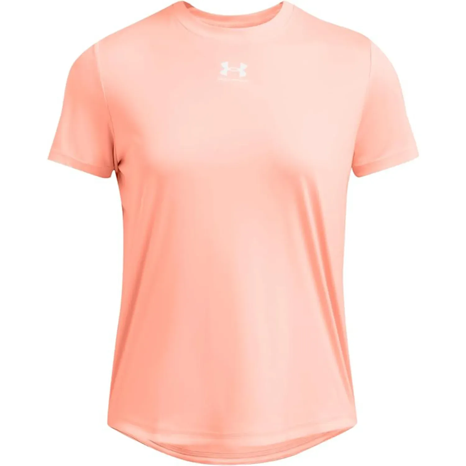 Polo Under Armour Deportivo Futbol Mujer Challenger Pro Train Ss color rosado | Platanitos