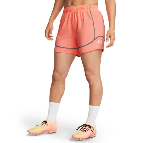 Short Under Armour Futbol Mujer Challenger Pro Short color rosado | Platanitos
