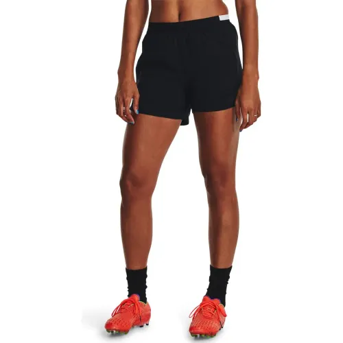 Short Under Armour Futbol Mujer Challenger Pro Short color negro | Platanitos