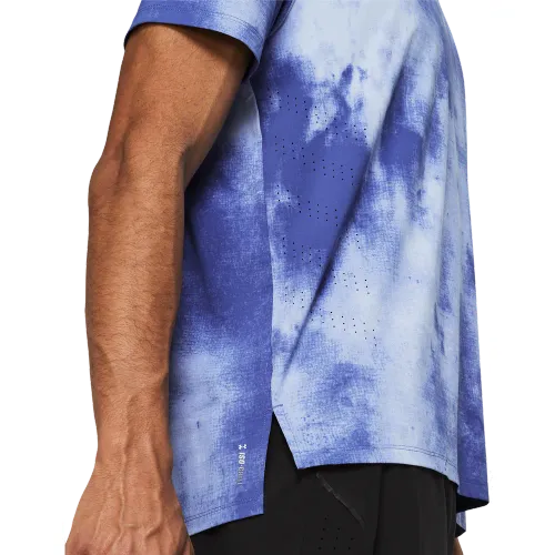 Under Armour Polo Running Hombre Launch Elite Wash Ss-Ppl