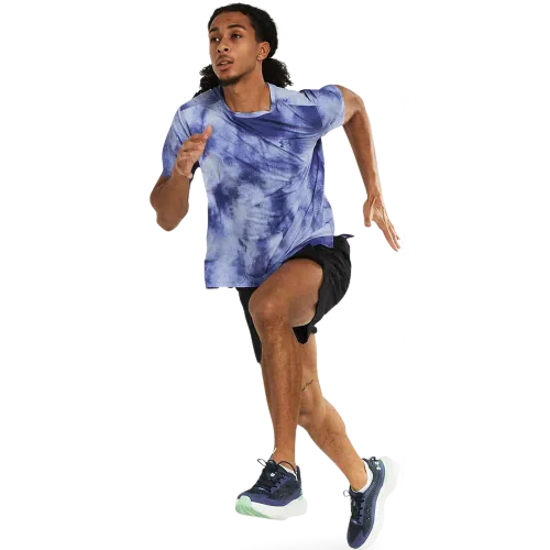 Under Armour Polo Running Hombre Launch Elite Wash Ss-Ppl