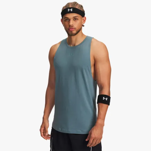 Bividi Under Armour Basquet Hombre Zone Tank color gris | Platanitos