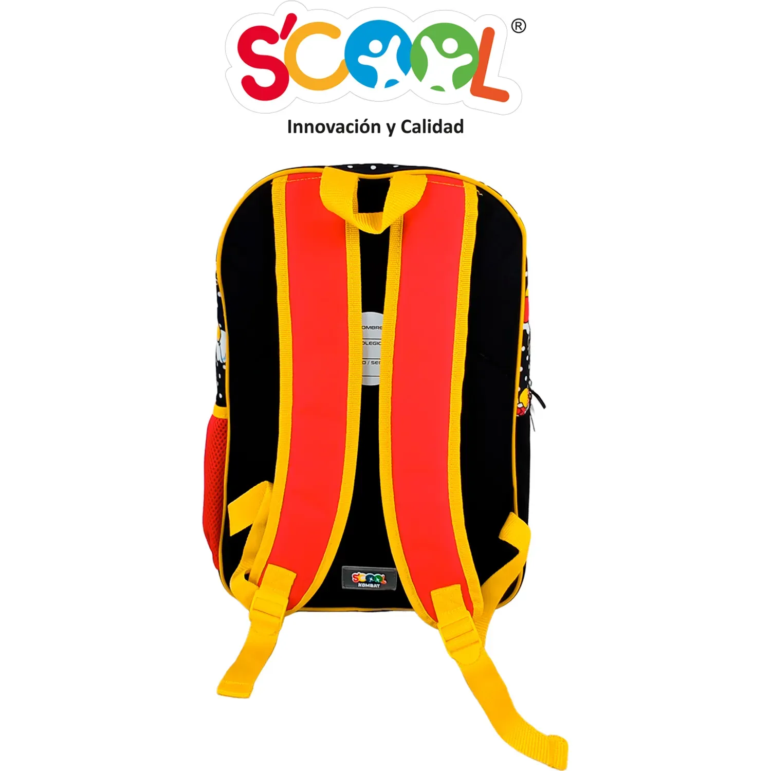 Set Scool Mochila Oficio Kombat Tela Hello Kitty color multicolor | Platanitos