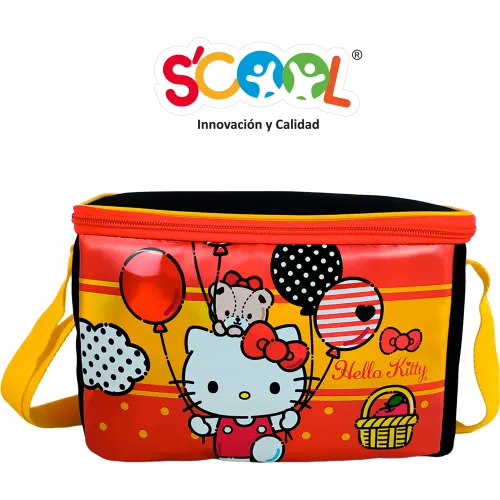 Scool Set Mochila Oficio Kombat Tela Hello Kitty