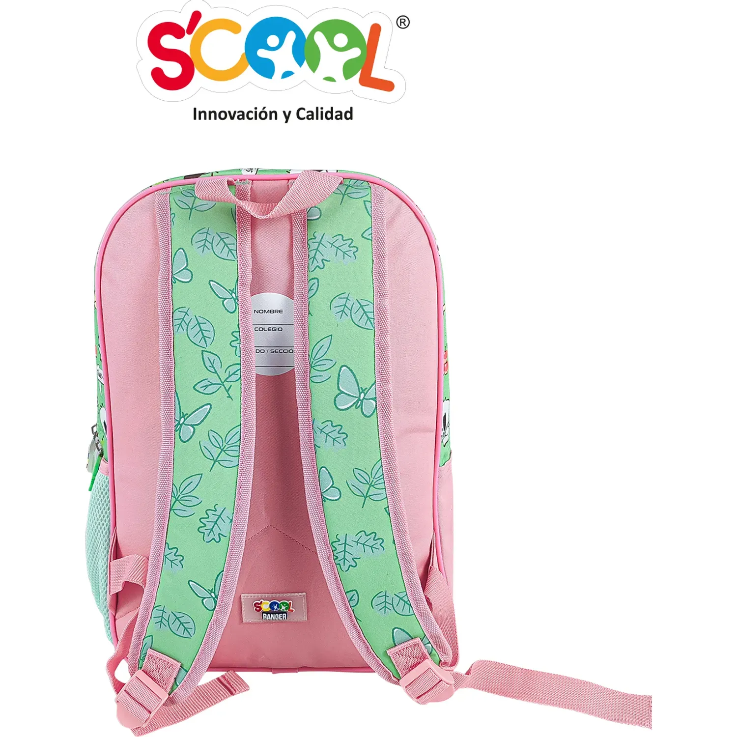 Set Scool Mochila Oficio Ranger 3d Eva Pochacco color multicolor | Platanitos