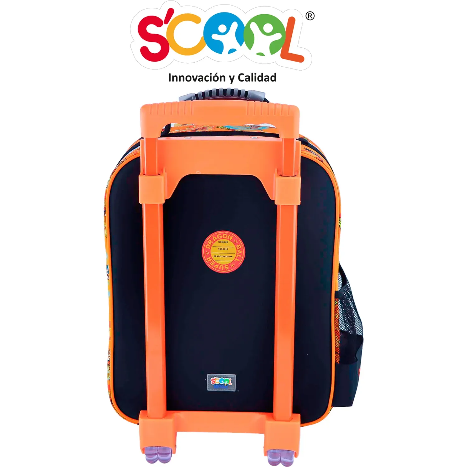 Scool Set Scool Maleta Con Ruedas Leather Magic Satin Dragon Ball color multicolor | Platanitos