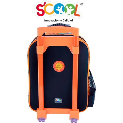 Scool Set Maleta Con Ruedas Leather Magic Satin Dragon Ball