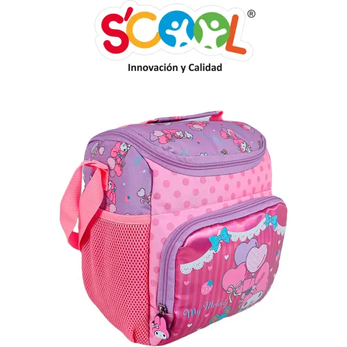 Scool Set Maleta Con Ruedas Grande Magic Premium Metalizado My Melody