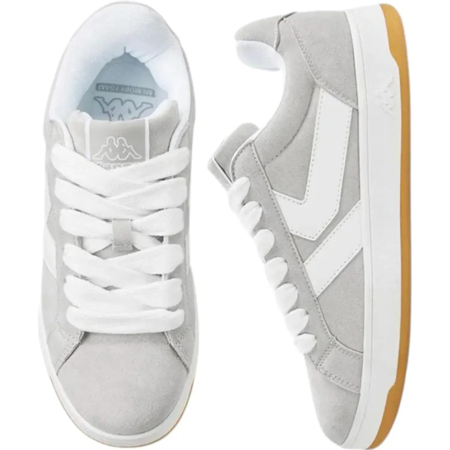 Zapatillas Kappa Urbanas Hombre Logo Marlon color gris | Platanitos