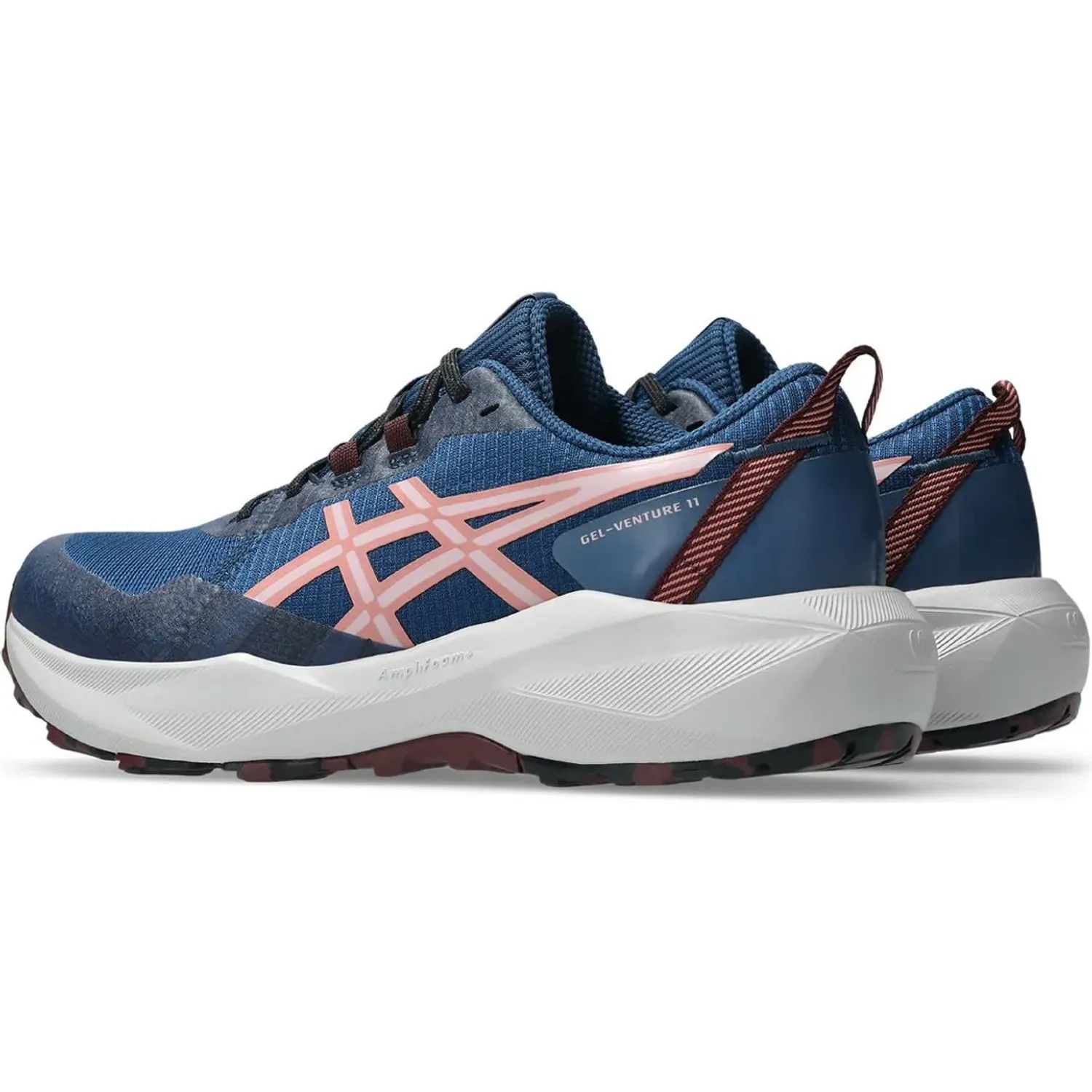 Zapatillas Asics Trail Running Mujer Gel-Venture 11 color azul / rosado | Platanitos