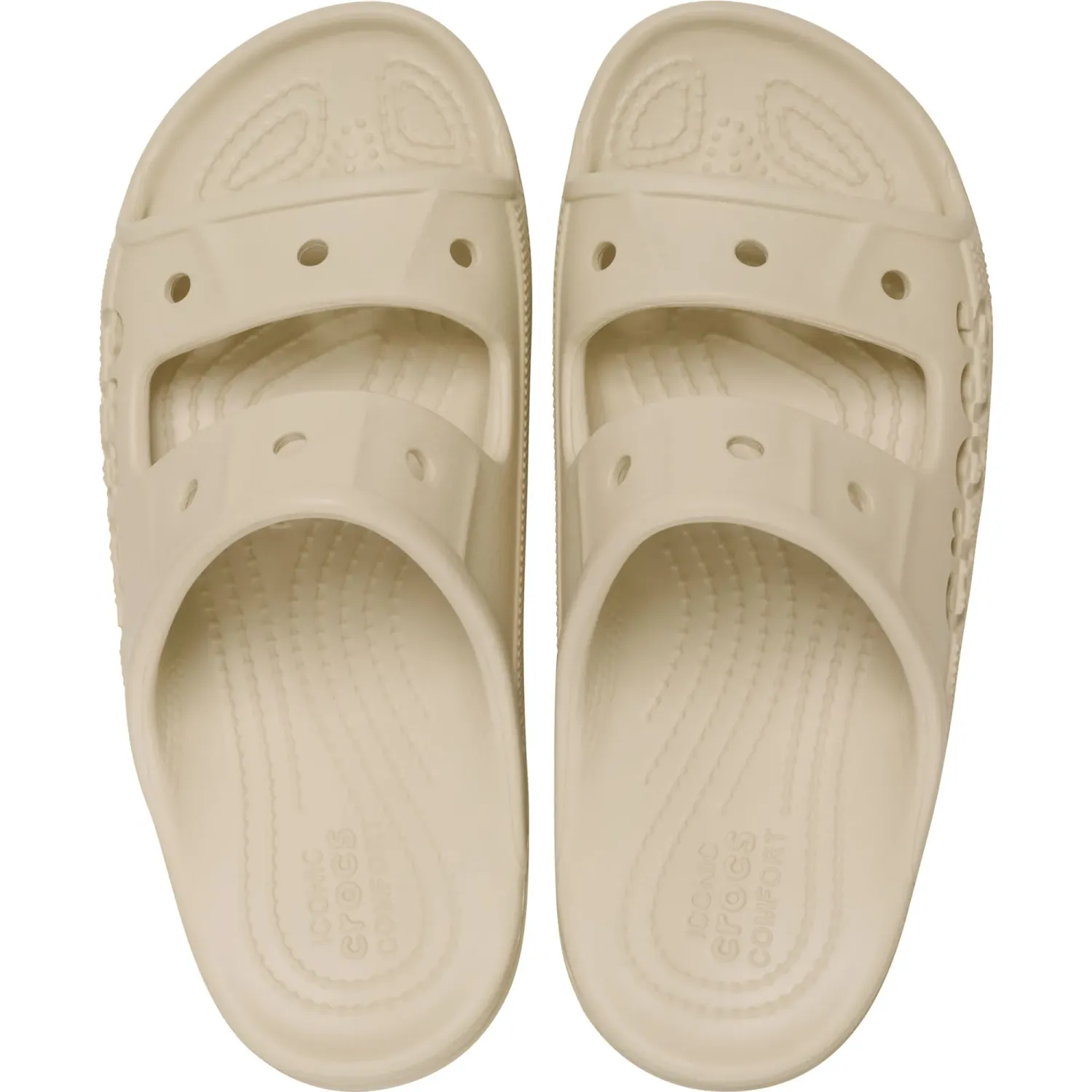 Sandalias Crocs Unisex  Baya Sandal color hueso | Platanitos