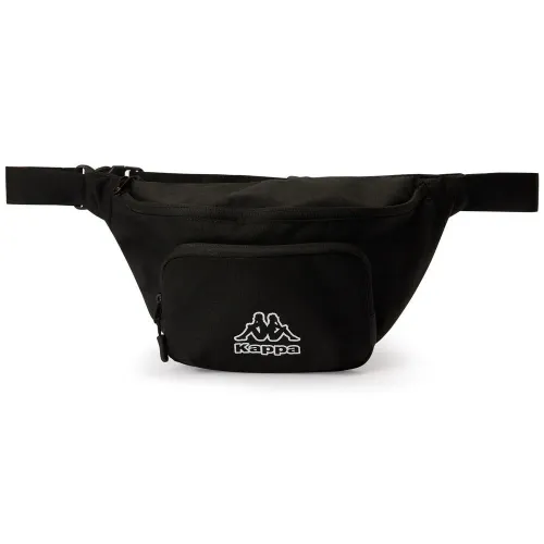 Canguro Kappa Deportivo Hombre Logo Gasilvio color negro | Platanitos