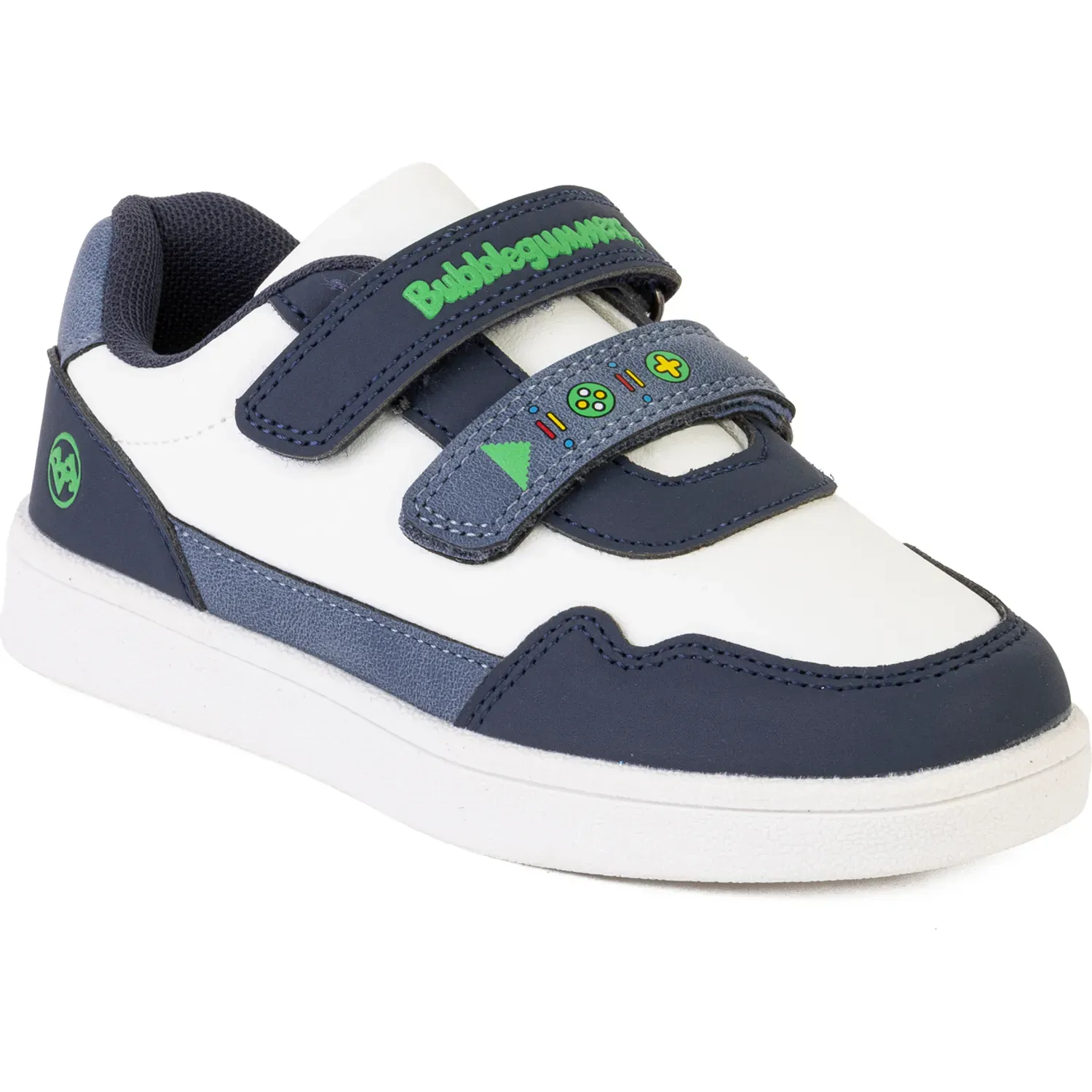 Bubble Gummers Zapatillas Bubble Gummers Casuales Niño Clavel color blanco / azul | Platanitos