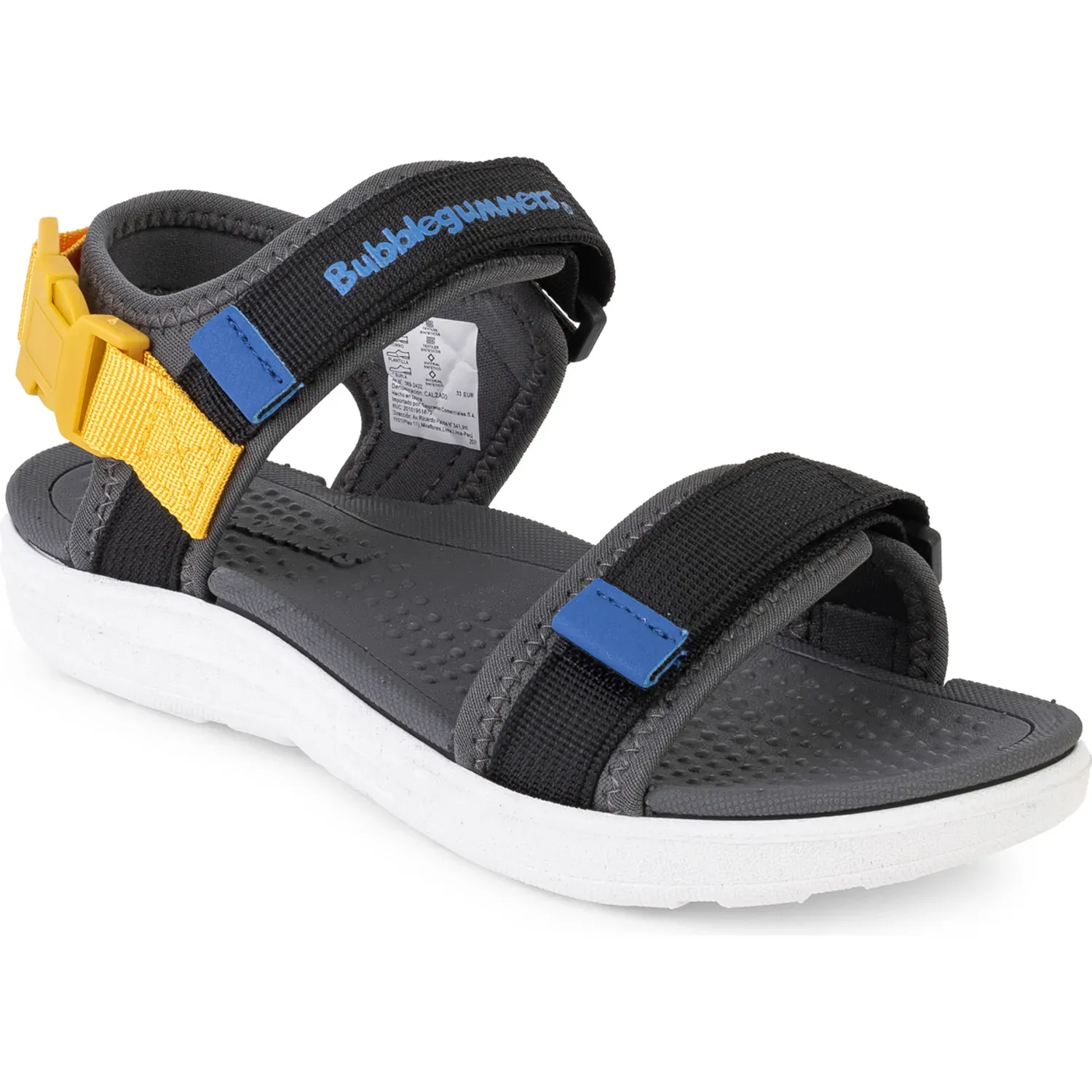 Sandalias Bubble Gummers Casuales Niño Hurley color gris oscuro/negro | Platanitos