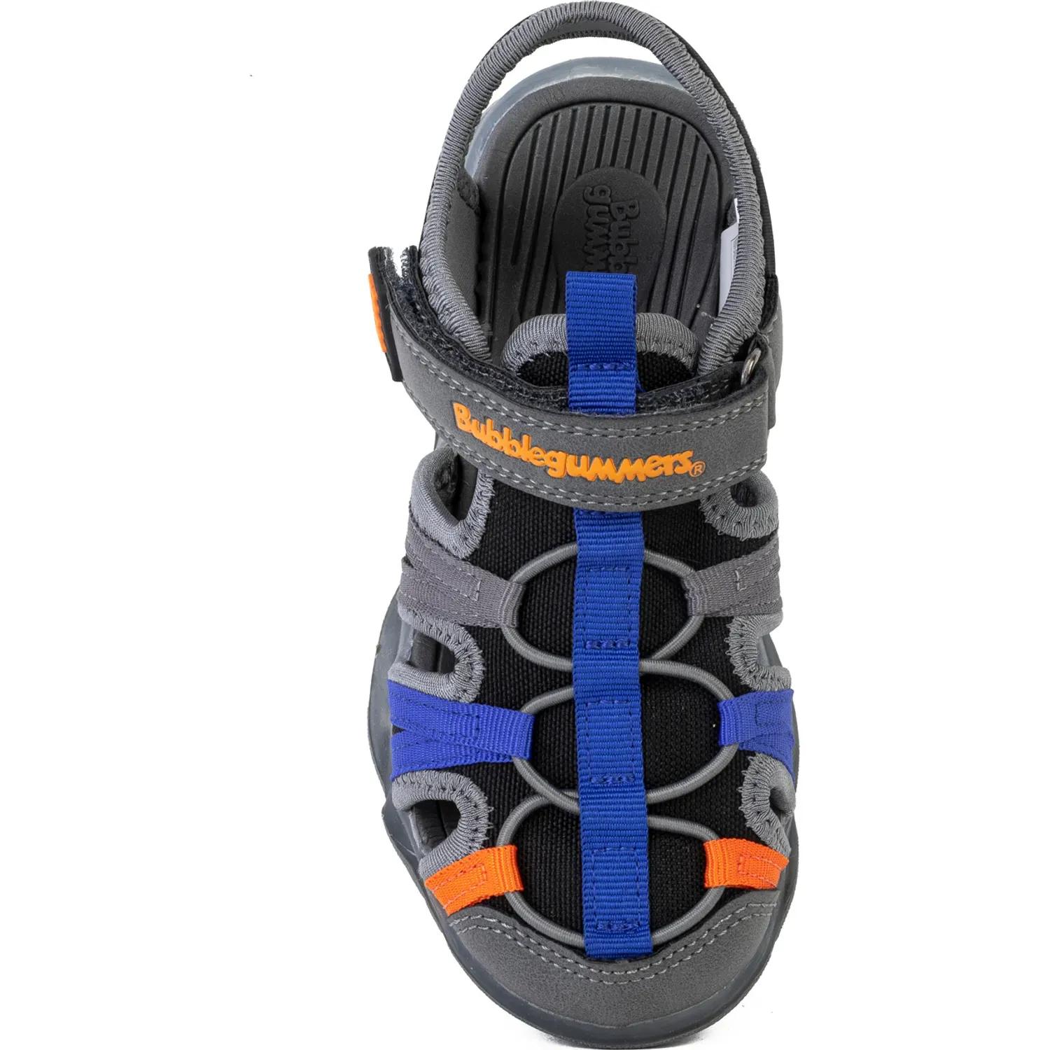 Sandalias Bubble Gummers Casuales Con Luces Niño Unai color negro | Platanitos