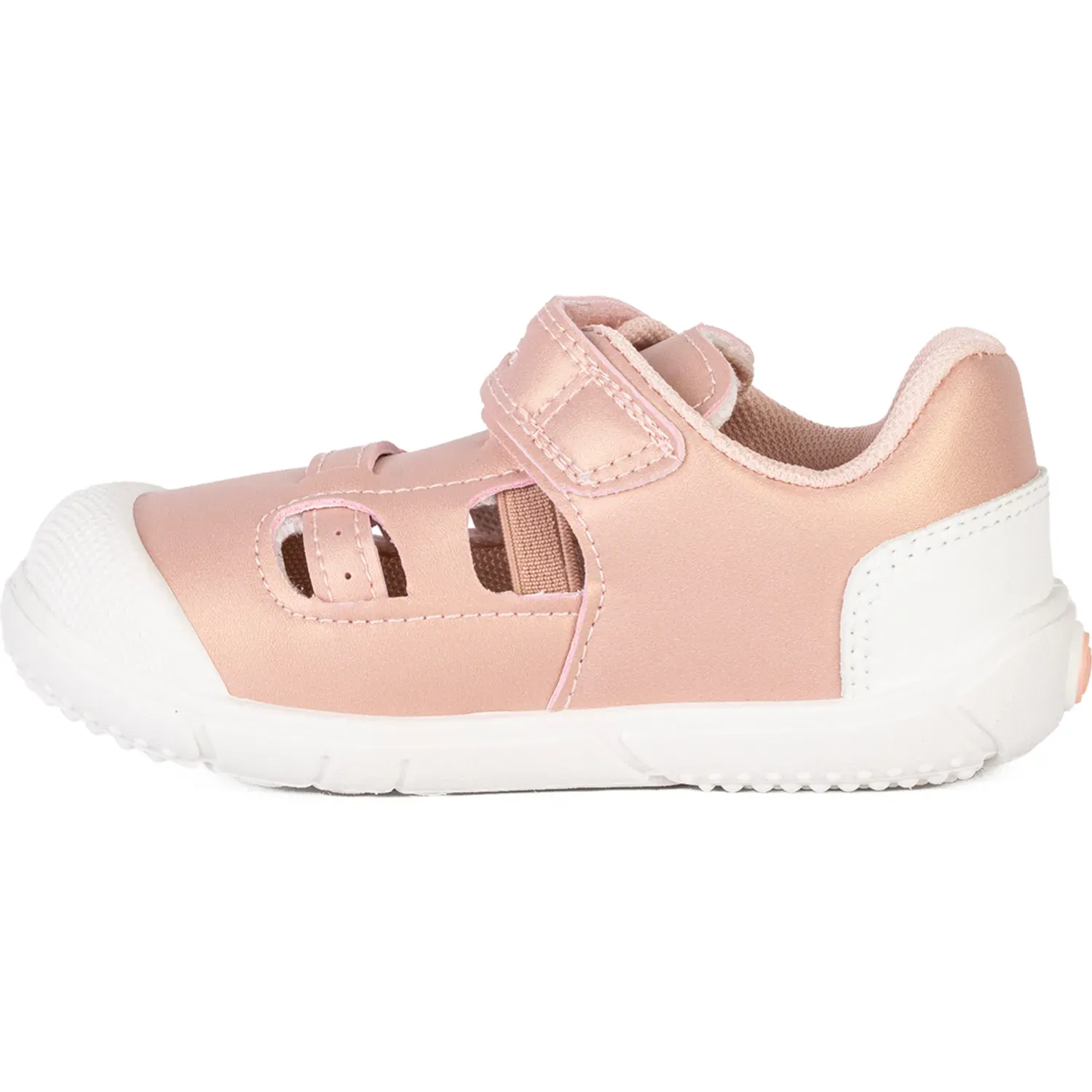 Sandalias Bubble Gummers Casuales Bebita  Echo color rosado | Platanitos