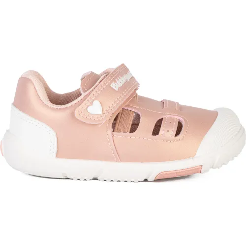 Sandalias Bubble Gummers Casuales Bebita  Echo color rosado | Platanitos