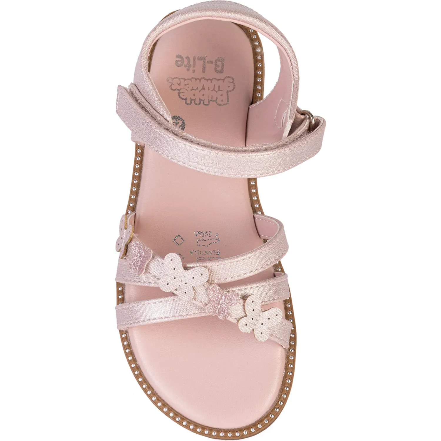 Bubble Gummers Sandalias Bubble Gummers Casuales Niña Veracruz color rosado | Platanitos