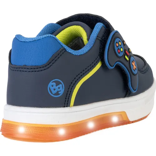 Bubble Gummers Zapatillas Casuales Con Luces Niño Neon