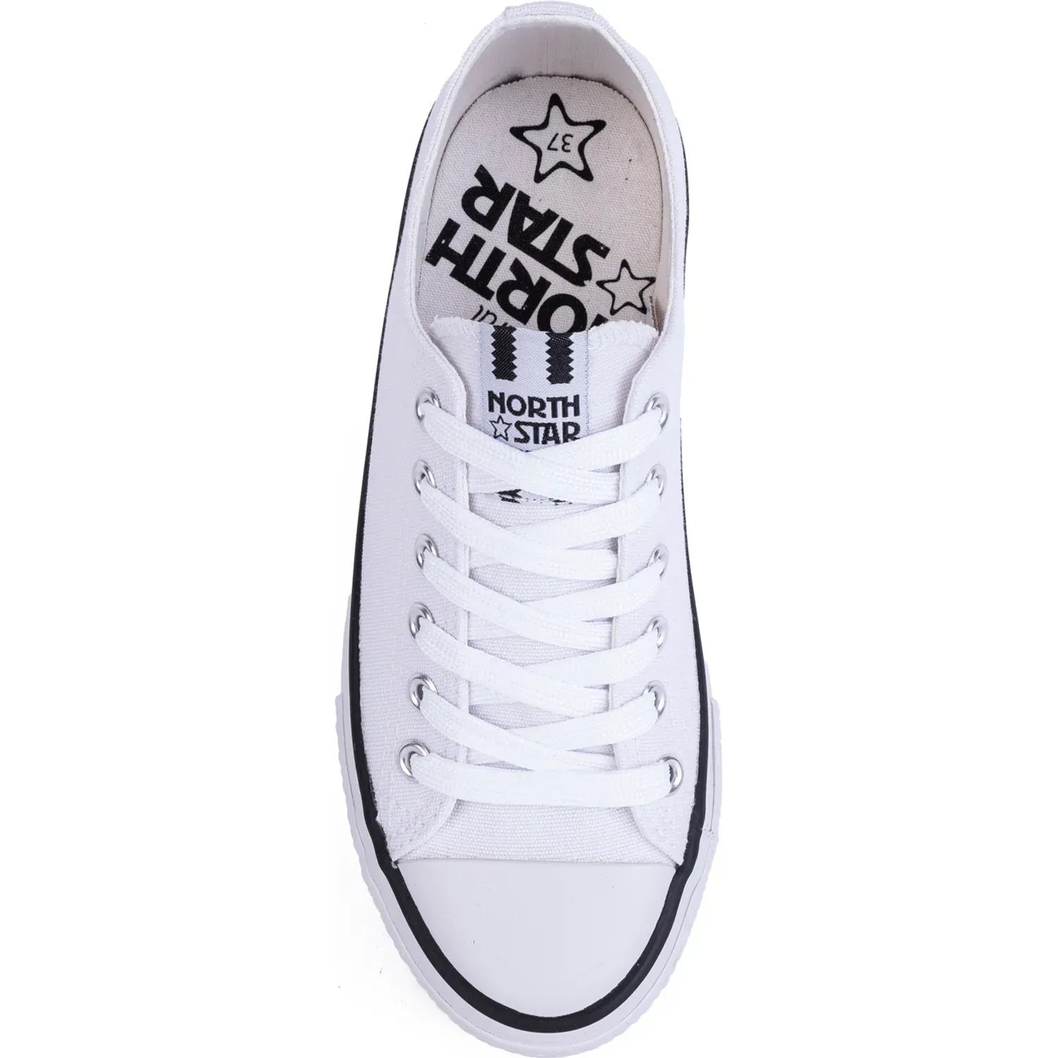 Zapatillas North Star Urbanas Mujer Suprime color blanco | Platanitos