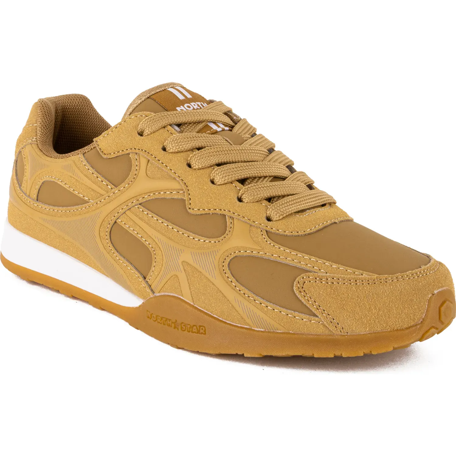 Zapatillas North Star Urbanas Mujer Track Sprinter color beige | Platanitos