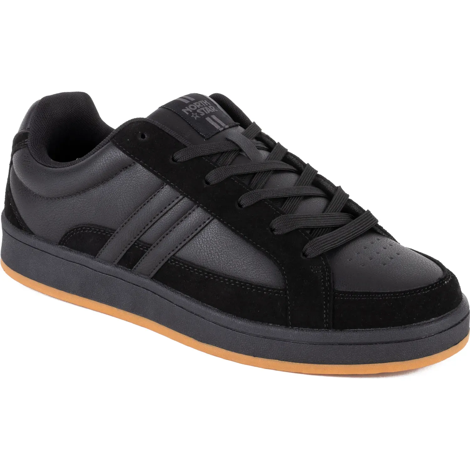 Zapatillas North Star Urbanas Hombre Rigel color black | Platanitos