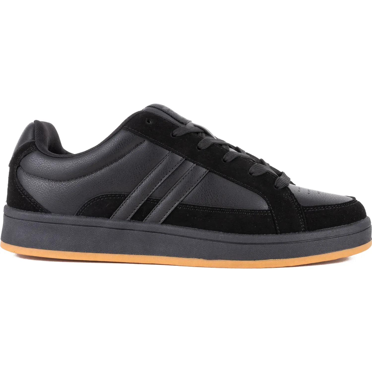 Zapatillas North Star Urbanas Hombre Rigel color black | Platanitos