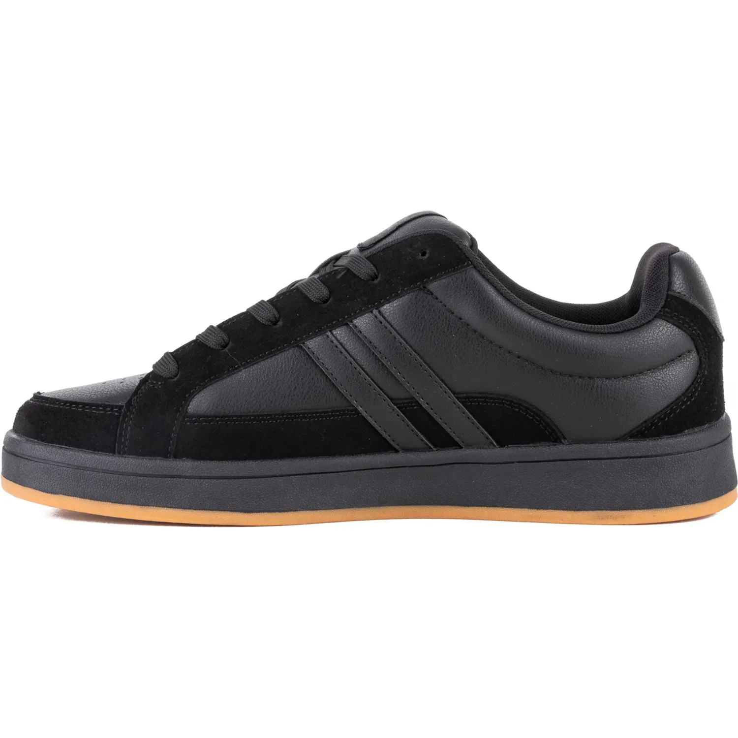 Zapatillas North Star Urbanas Hombre Rigel color black | Platanitos