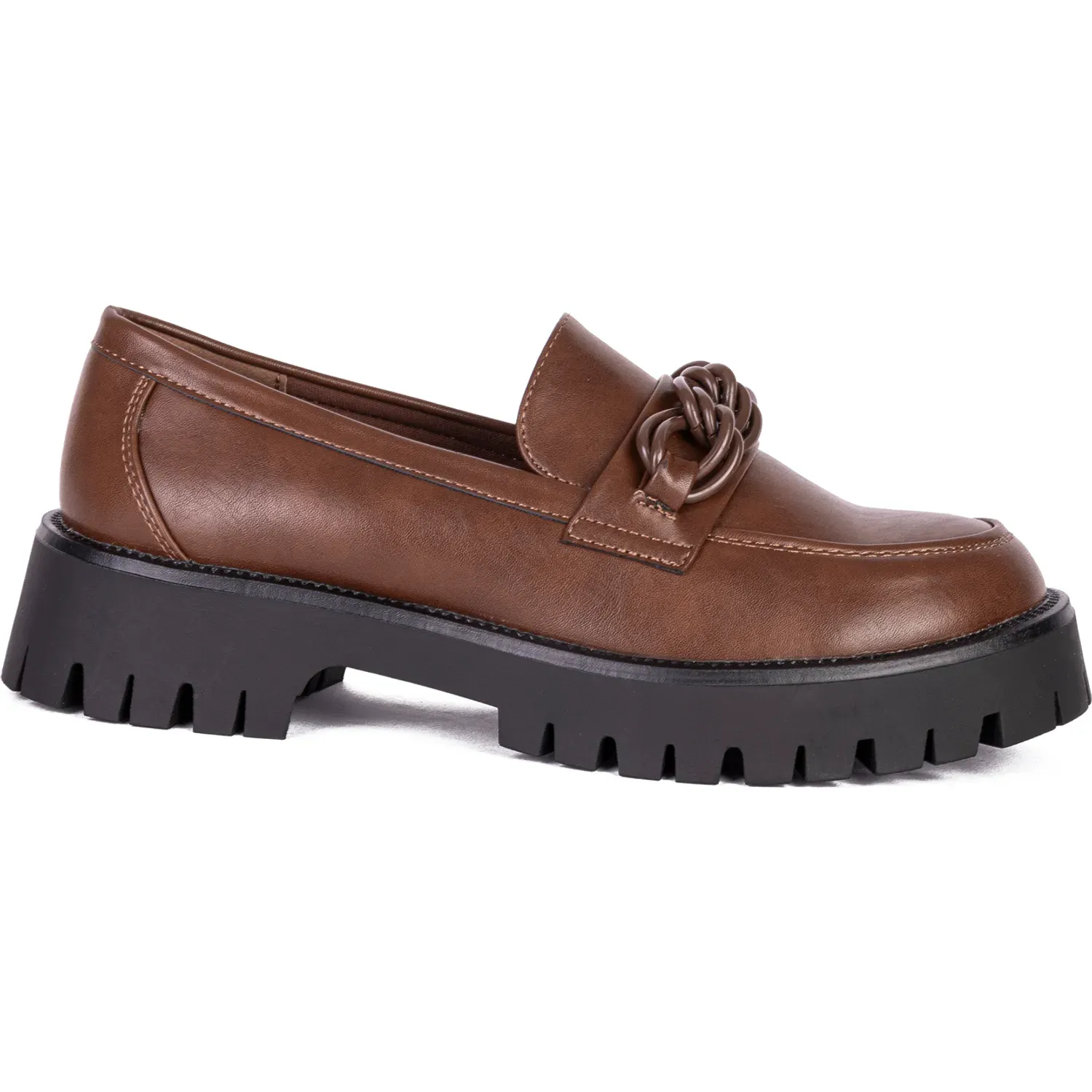 Bata Mocasín Bata Casual Mujer Gina color marron | Platanitos