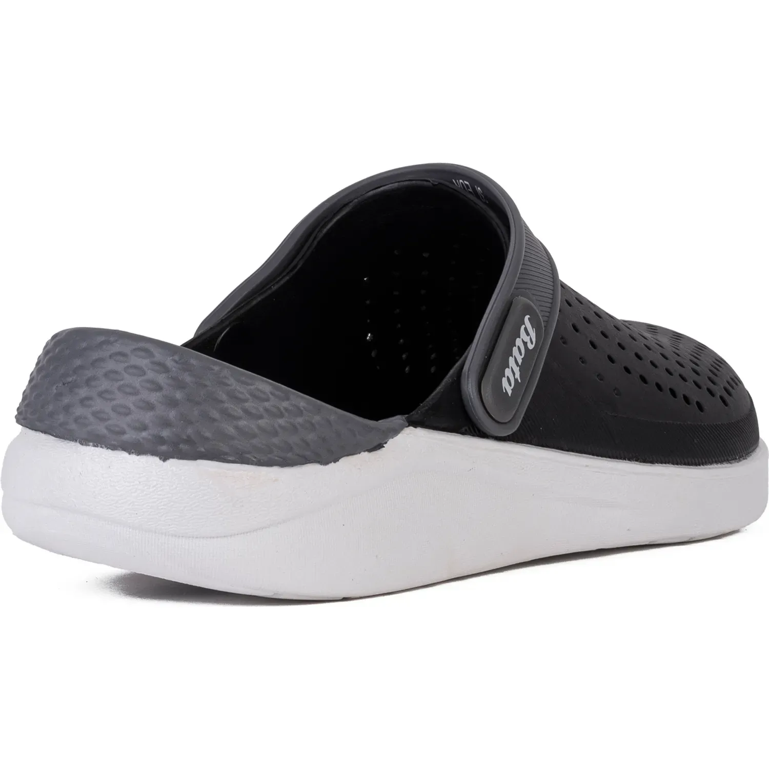 Sandalia Bata Casual Confort Mujer Mayra color negro/gris | Platanitos