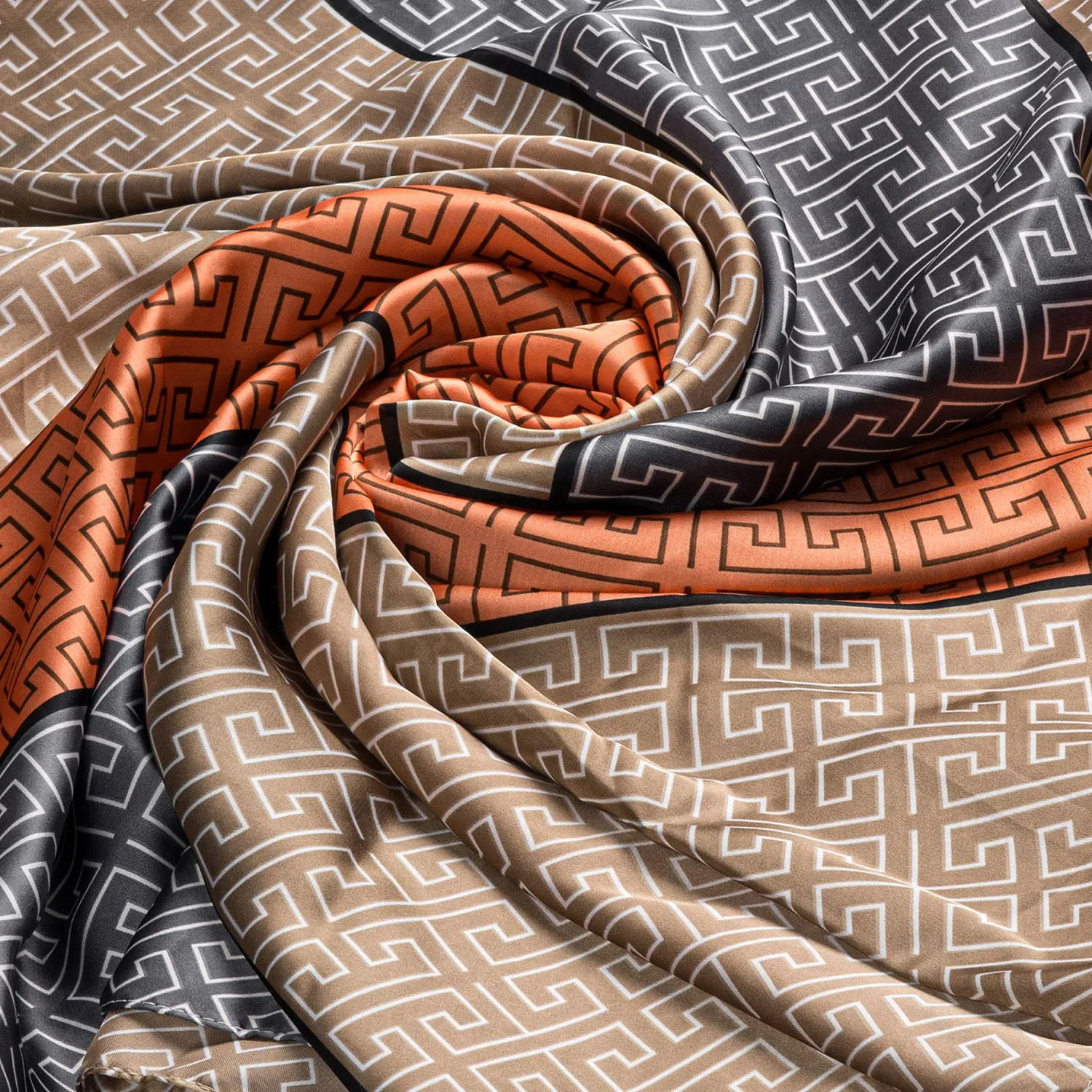 LIMONI Bufanda Limoni Dama Yanina color kaki | Platanitos