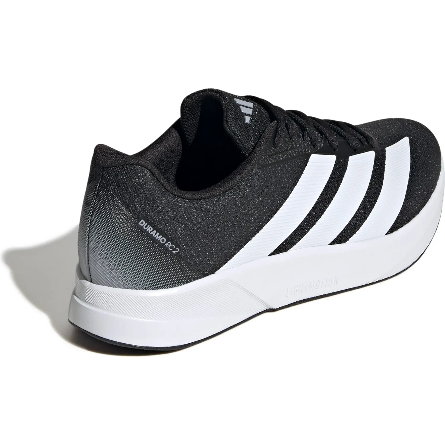 Zapatillas Adidas Running Hombre Duramo Rc2 M color negro / blanco | Platanitos