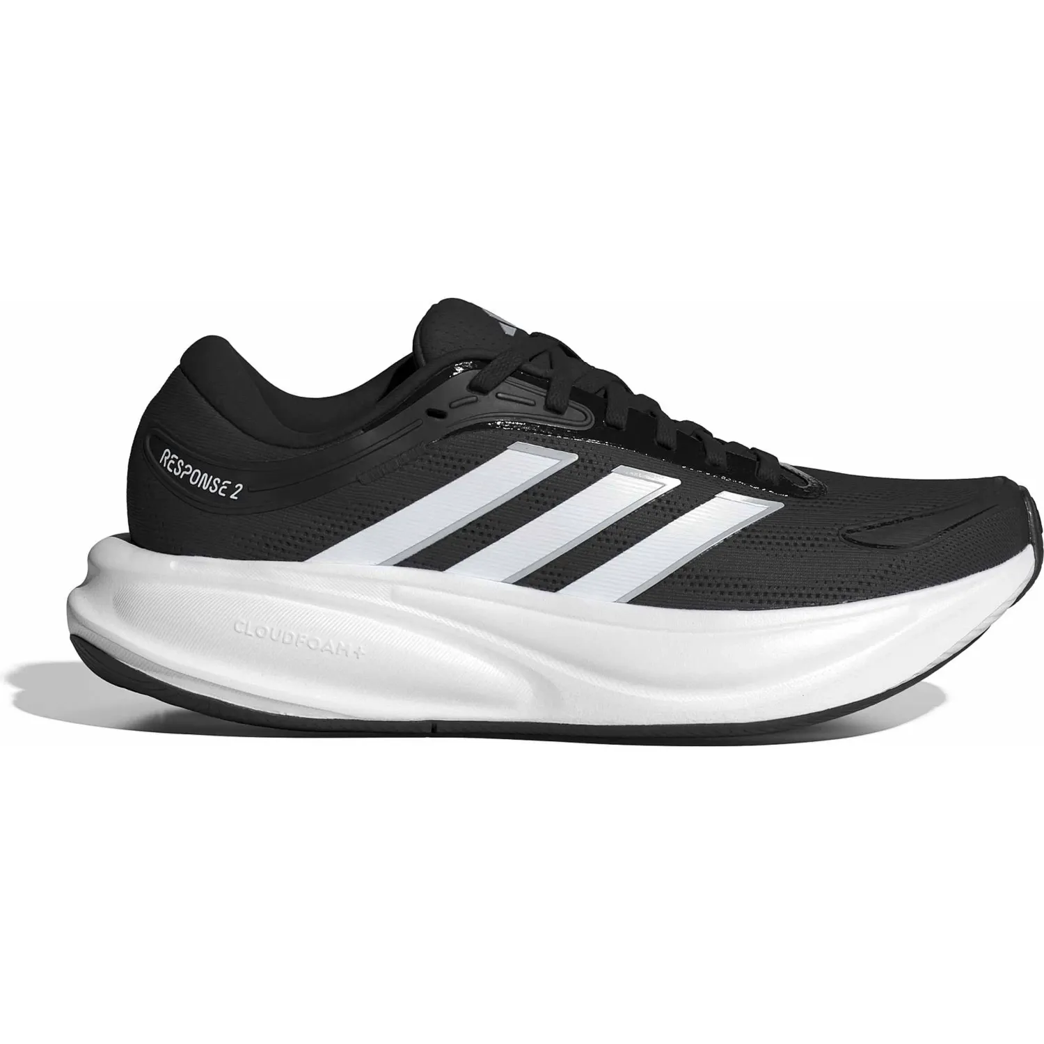 Zapatillas Adidas Running Mujer Response 2 W color negro / blanco | Platanitos