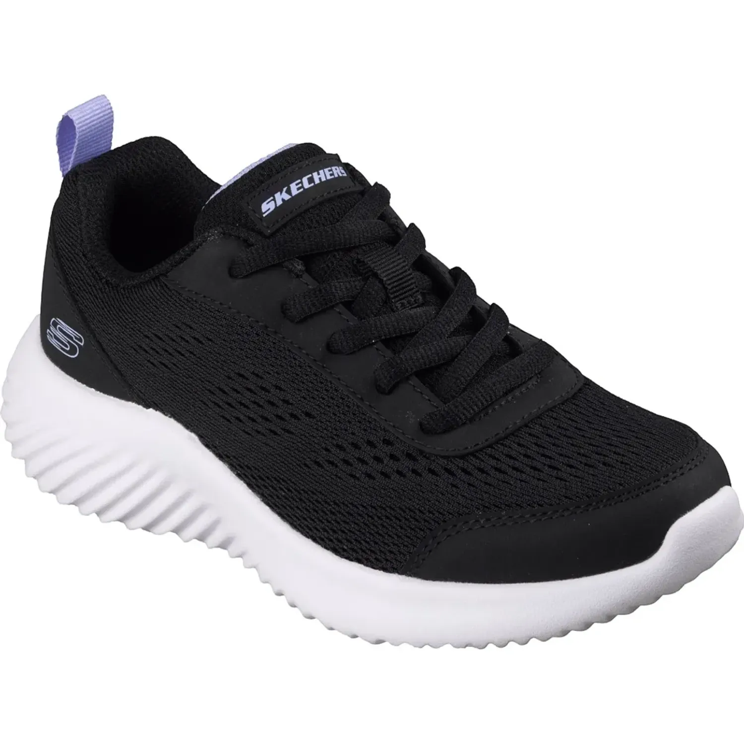 Zapatillas Skechers Urbanas Niños Bounder color negro | Platanitos