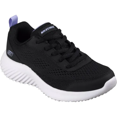 Zapatillas Skechers Urbanas Niños Bounder color negro | Platanitos