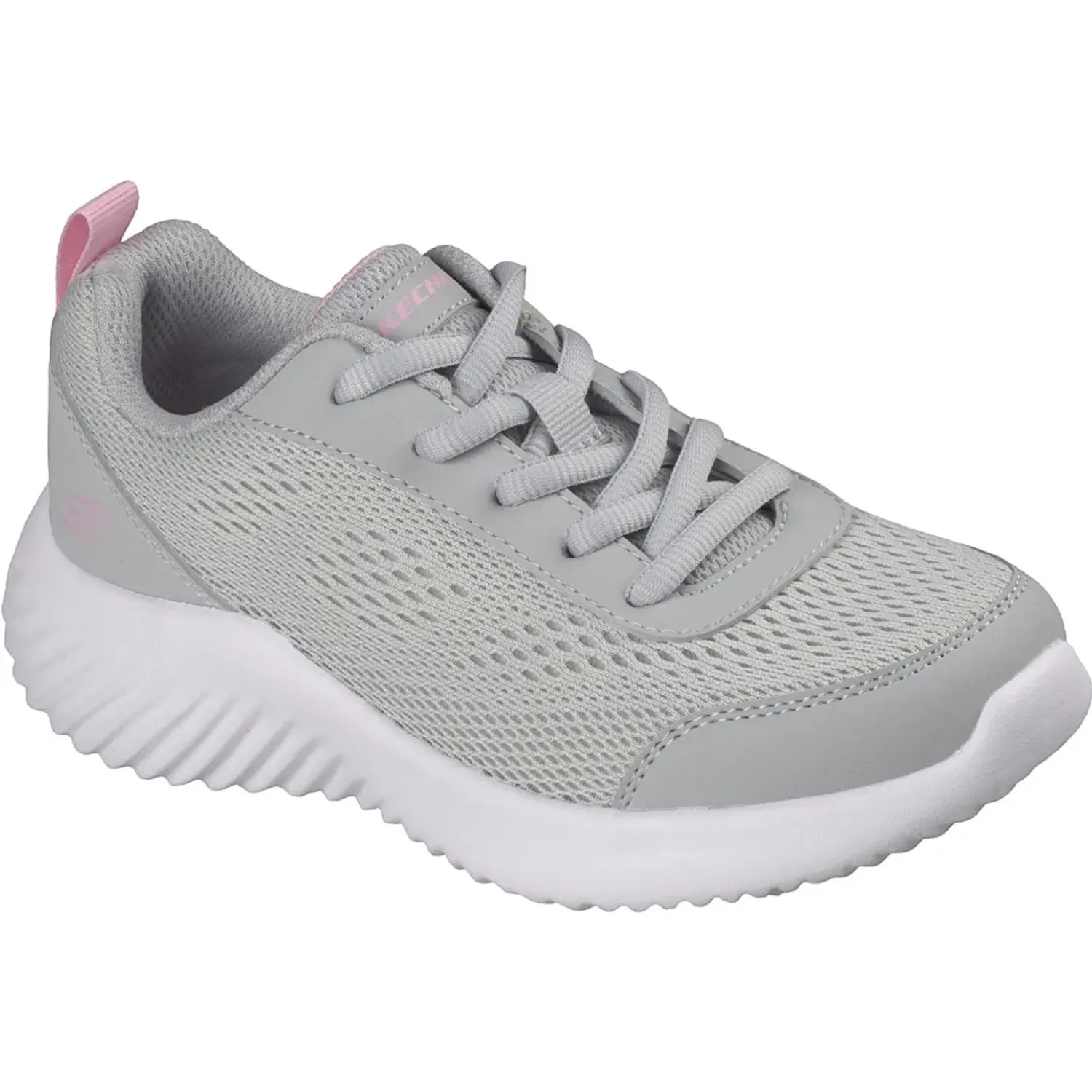 Zapatillas Skechers Urbanas Niños Bounder color gris | Platanitos