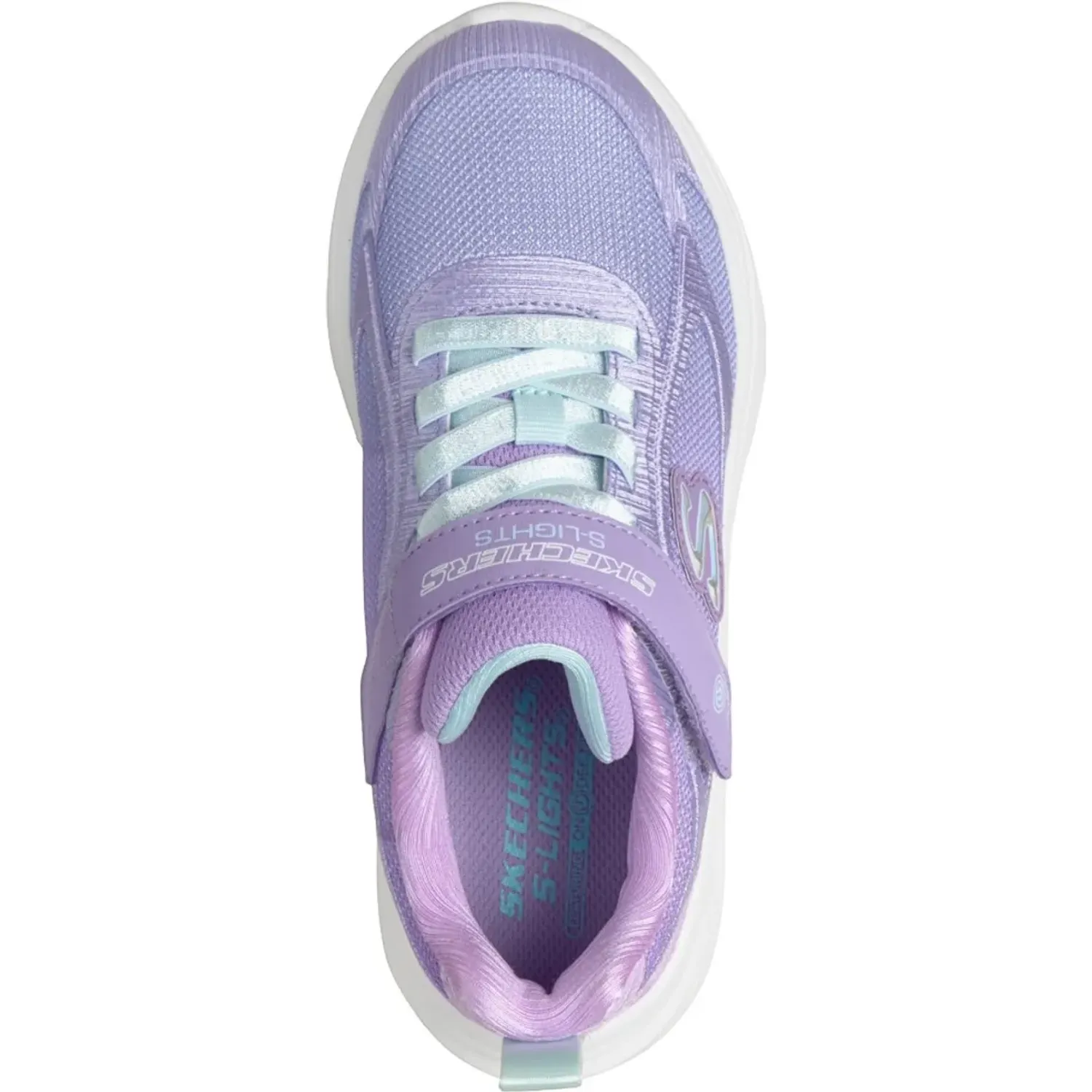Zapatillas Skechers Urbanas Niños Sola Glow 2.0 color lila | Platanitos