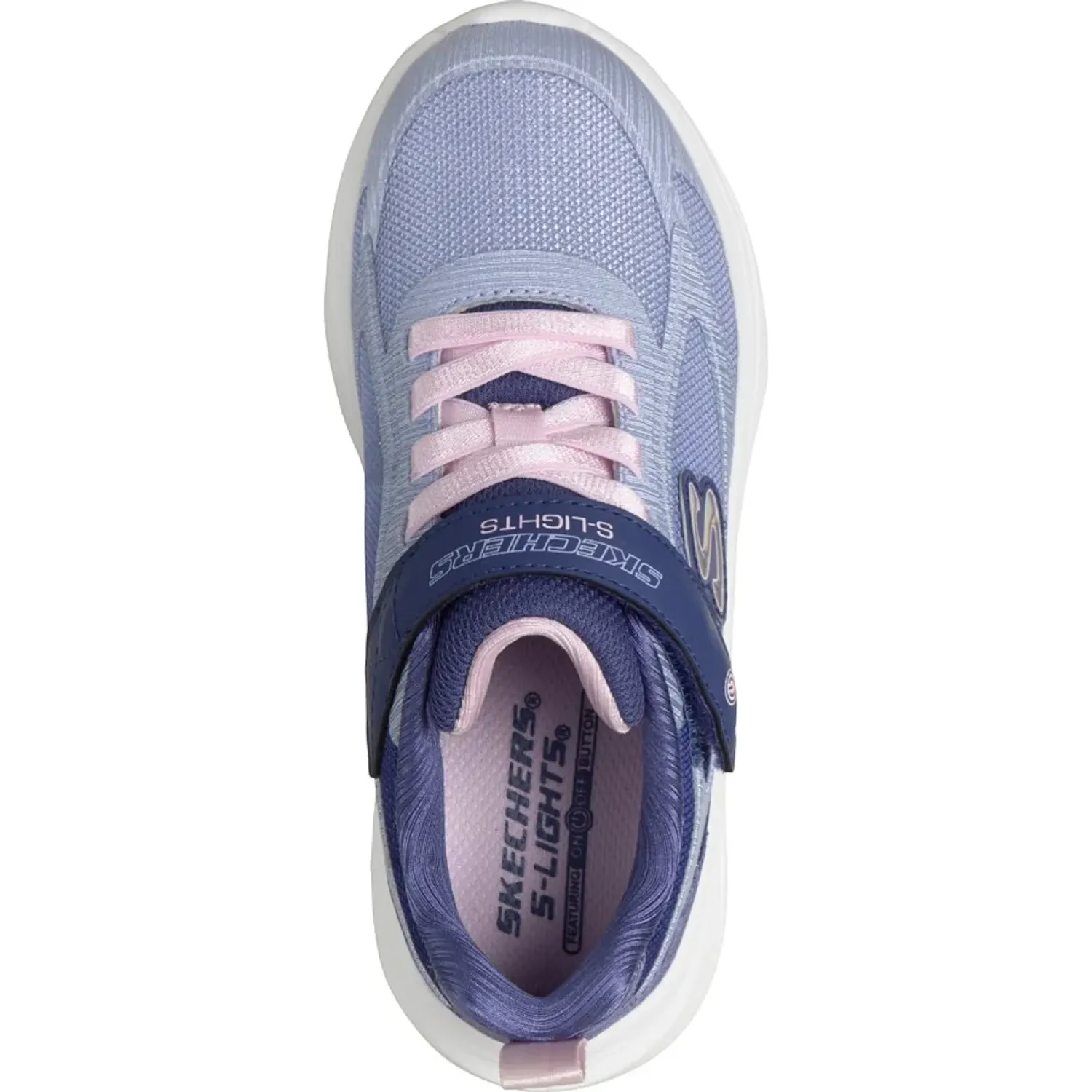 Zapatillas Skechers Urbanas Niños Sola Glow 2.0 color lila | Platanitos