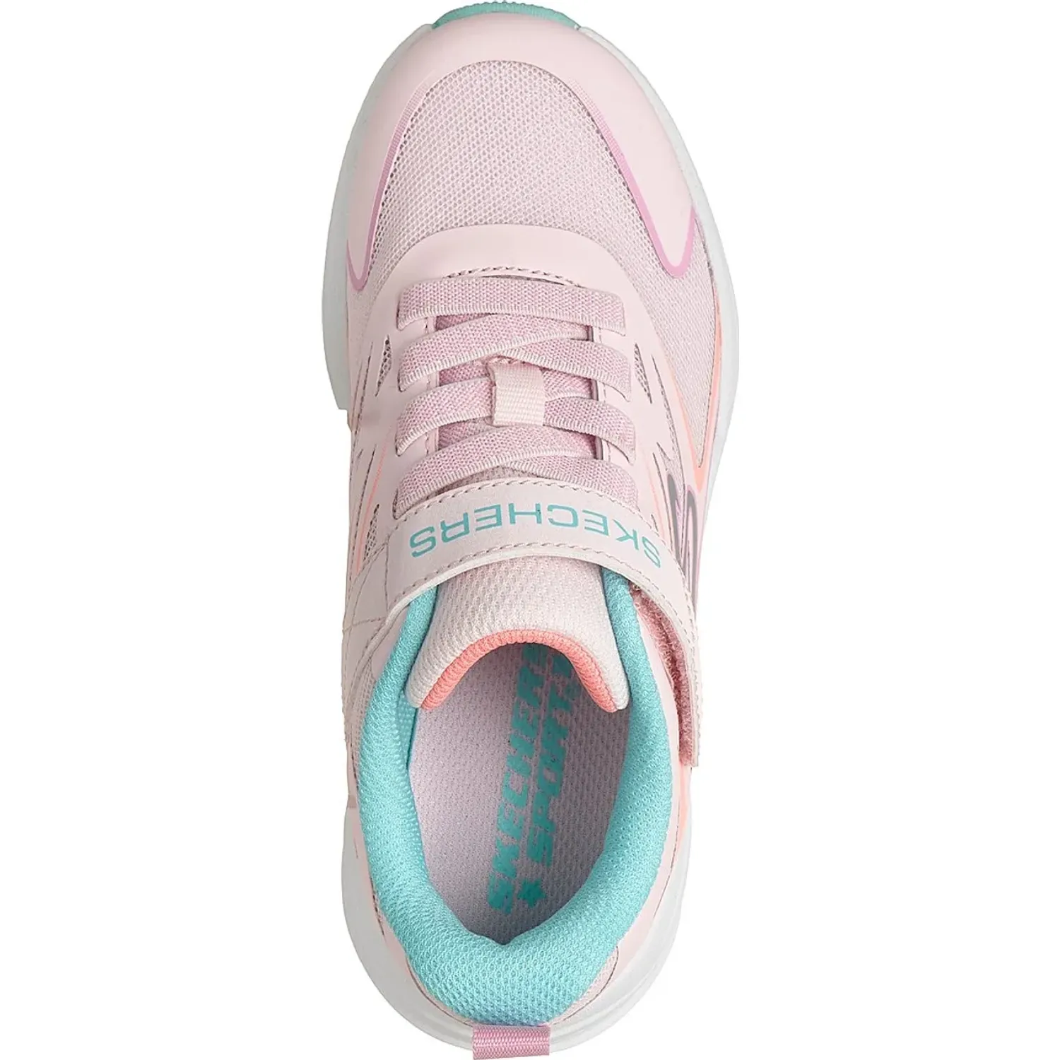 Zapatillas Skechers Urbanas Niños Microspec Tread color rosa | Platanitos