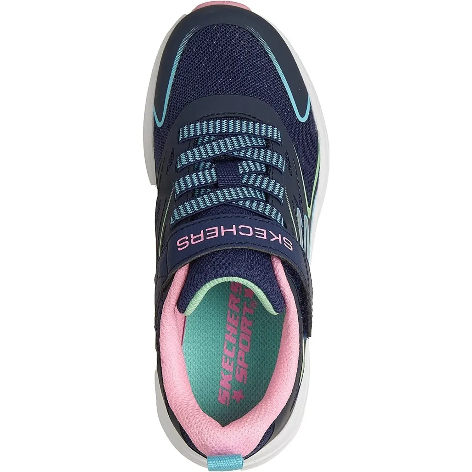 Zapatillas Skechers Urbanas Niños Microspec Tread color azul | Platanitos