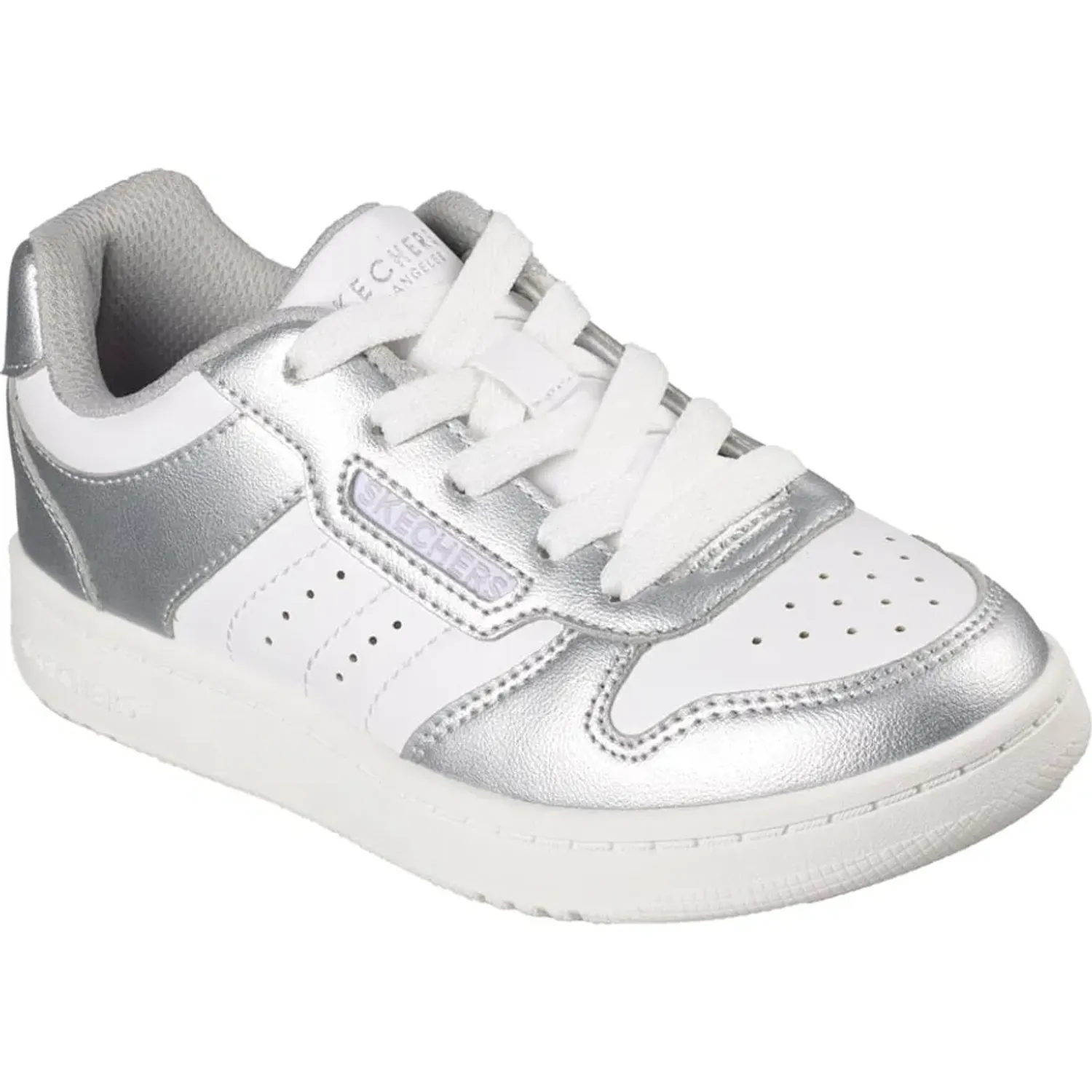 Skechers Zapatillas Skechers Urbanas Niños Quick Street color blanco | Platanitos
