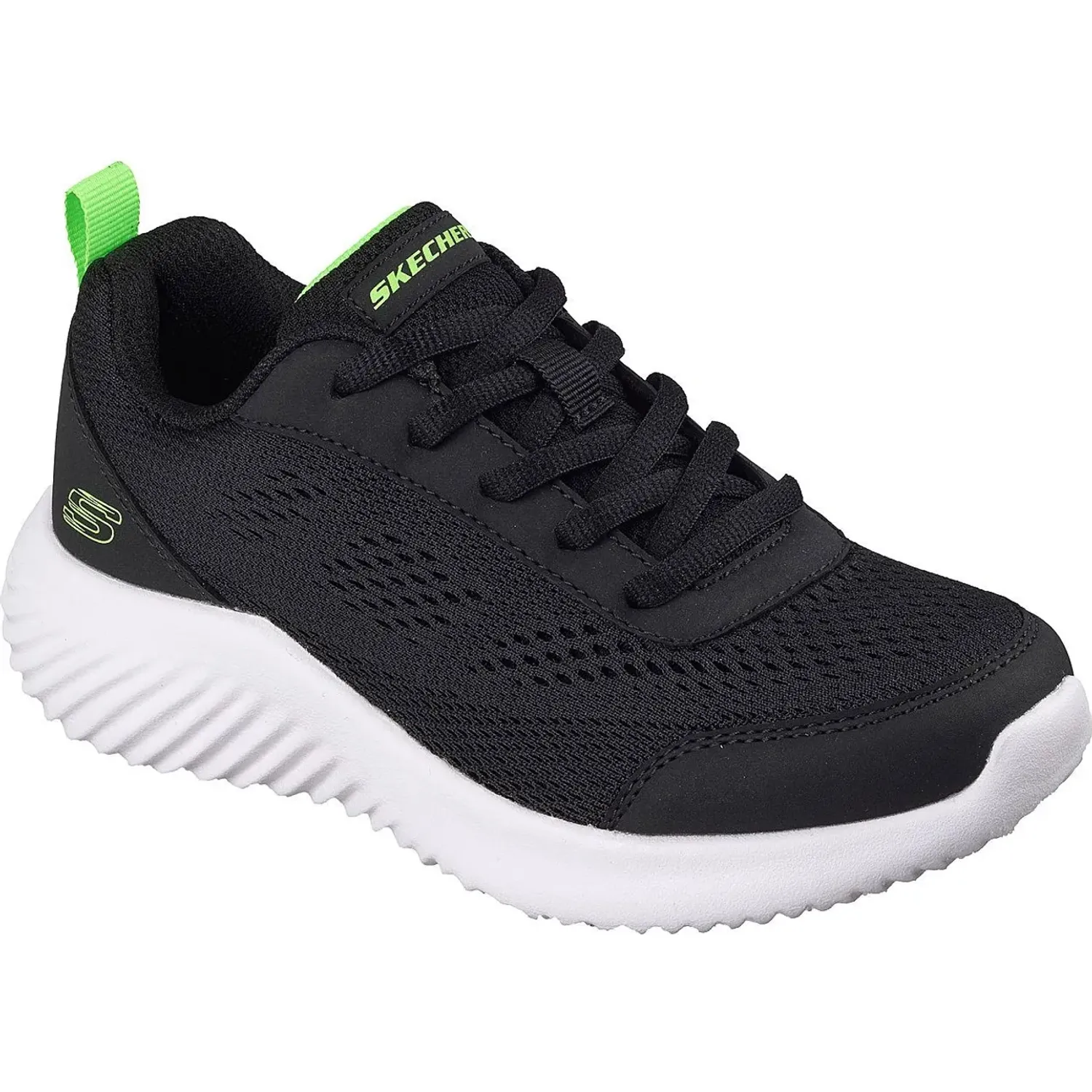 Zapatillas Skechers Urbanas Niños Bounder color negro | Platanitos